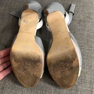 Nine West 7.5 textile upper suede